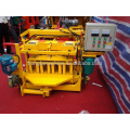 QMJ4-30 hand operated concrete block making machine hollow block machine